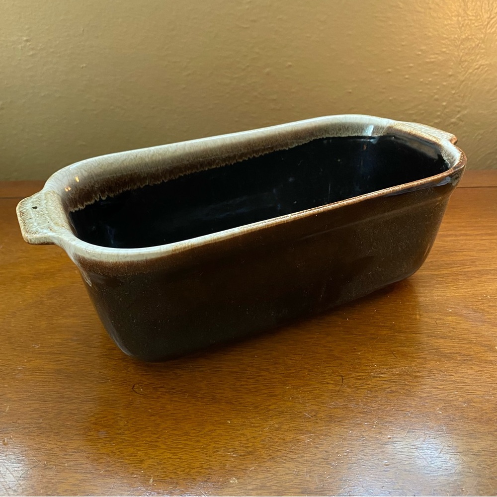 Vintage Pfaltzgraff Brown Drip Glaze 2 qt Loaf Dish